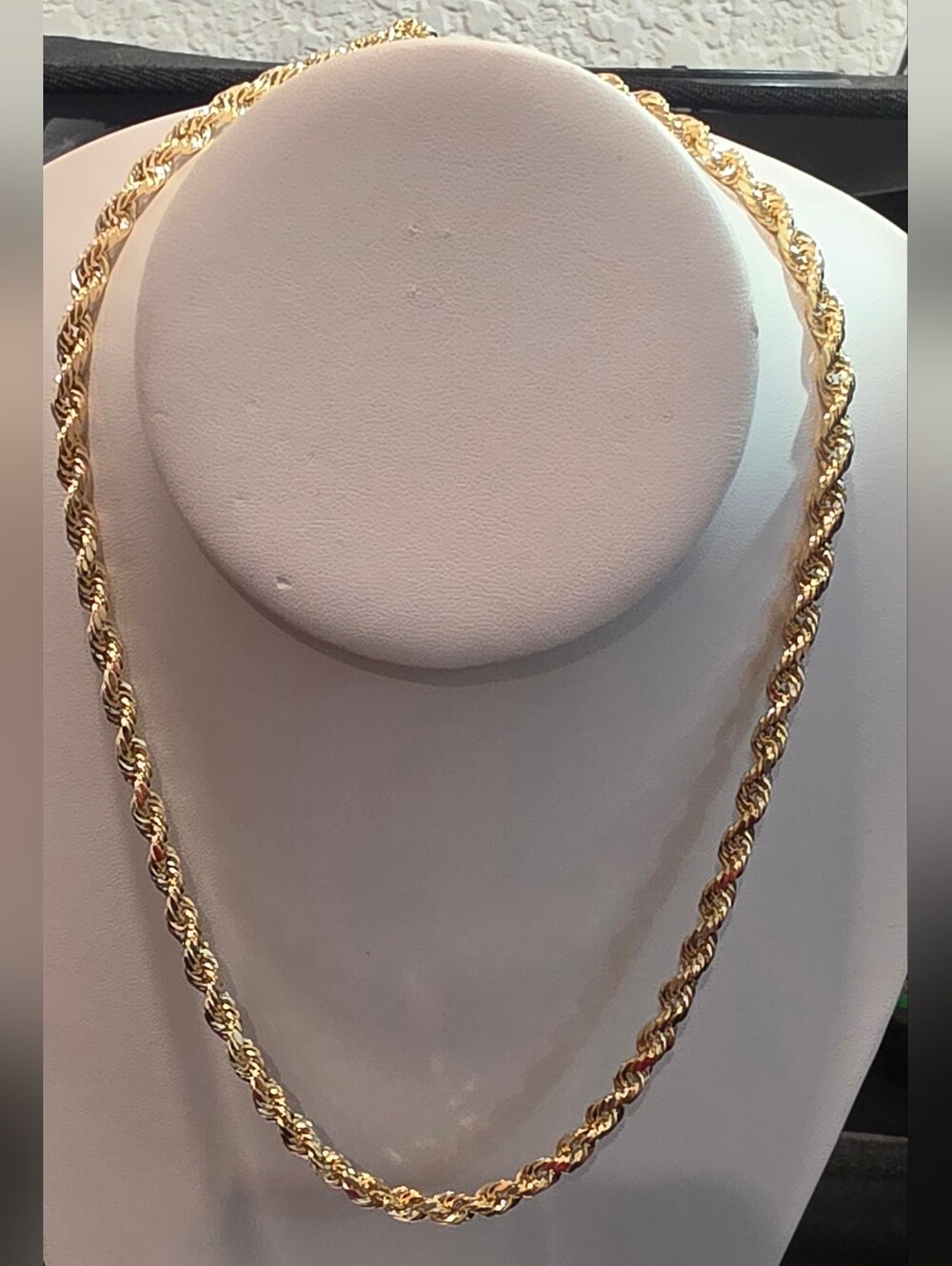 10kt Gold Rope Chain